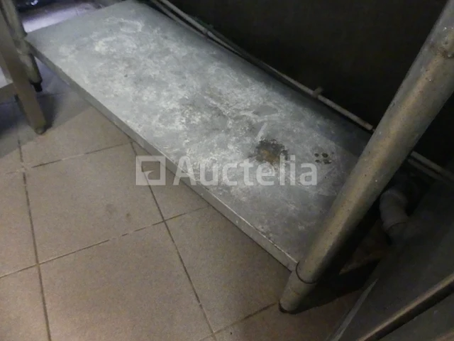 Metalen tafel 2 planken - afbeelding 2 van  4