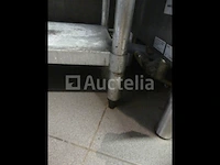 Metalen tafel 2 planken - afbeelding 3 van  4
