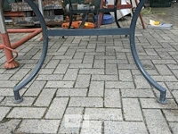Metalen tafel met arduinen blad - afbeelding 4 van  4