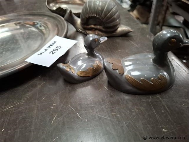 Metalen tafelversiering - afbeelding 2 van  4