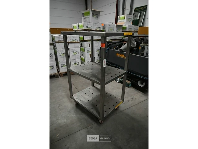 Metalen transportkar - afbeelding 1 van  5