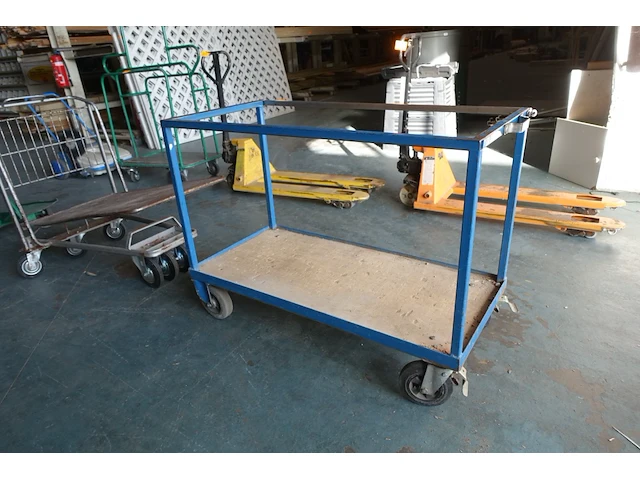 Metalen transportkar - afbeelding 3 van  3