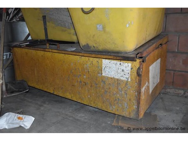 Metalen transportkist - afbeelding 1 van  1