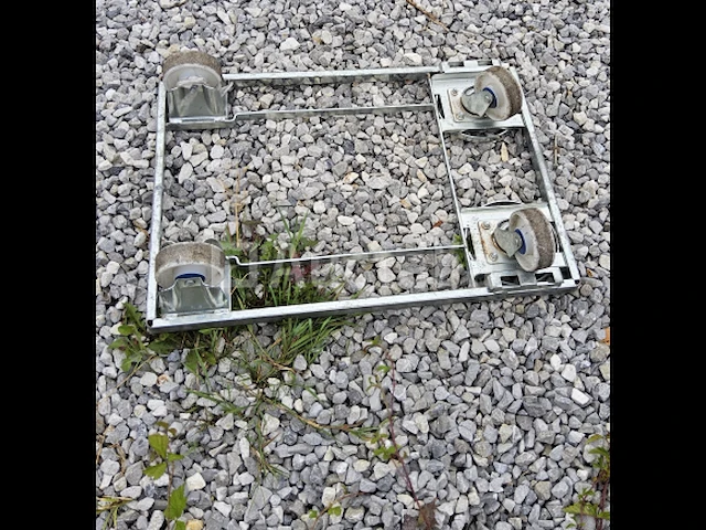 Metalen trolley - afbeelding 1 van  2