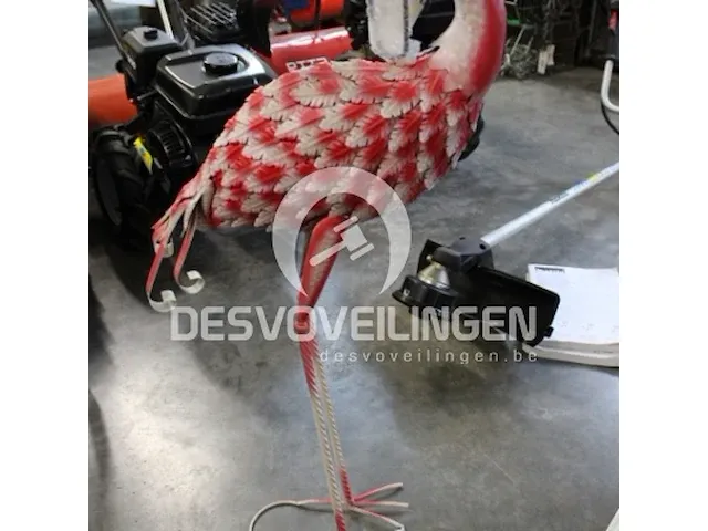 Metalen tuindecoratie flamingo - afbeelding 1 van  2