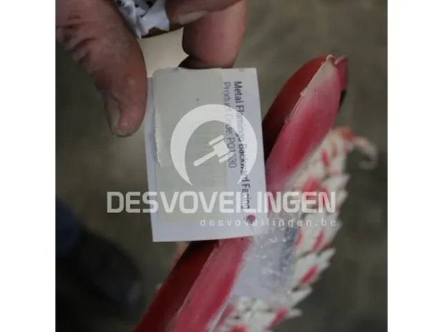 Metalen tuindecoratie flamingo - afbeelding 2 van  2