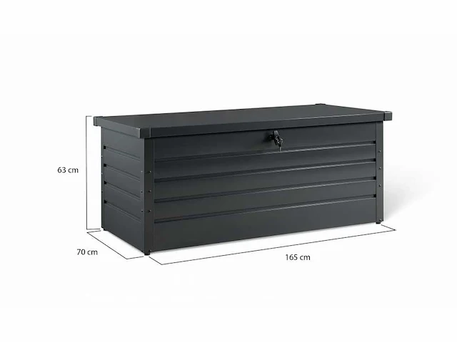 Metalen tuinkist - 600l - afbeelding 5 van  8