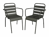 Metalen tuinset - antracietgrijs (x5) - afbeelding 6 van  13