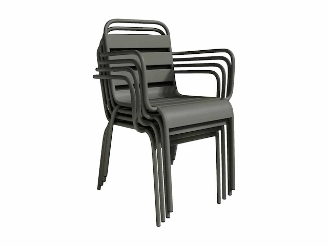 Metalen tuinset - antracietgrijs (x5) - afbeelding 8 van  13