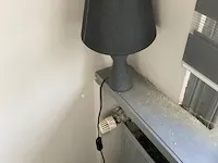 Metalen tweepersoonsbed met nachtlampje - afbeelding 5 van  8