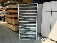 Metalen vakkenrek - afbeelding 1 van  2
