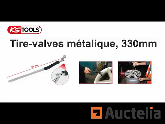 Metalen ventielschroef 330 mm ks tools 150.2032 - afbeelding 1 van  1