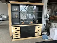 Metalen vitrinewandkast mango - afbeelding 1 van  4