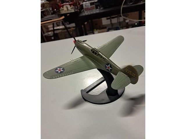 Metalen vliegtuig 2 stuks - afbeelding 2 van  10