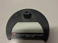 Metalen vliegtuig 2 stuks - afbeelding 3 van  10