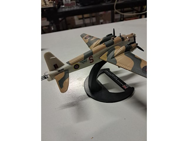 Metalen vliegtuig 2 stuks - afbeelding 5 van  10