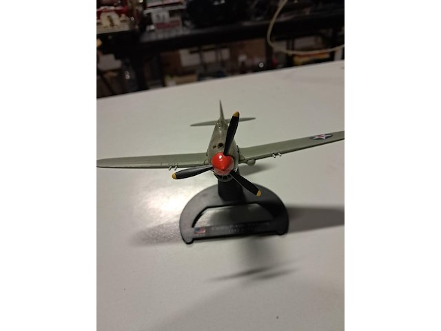 Metalen vliegtuig 2 stuks - afbeelding 7 van  10