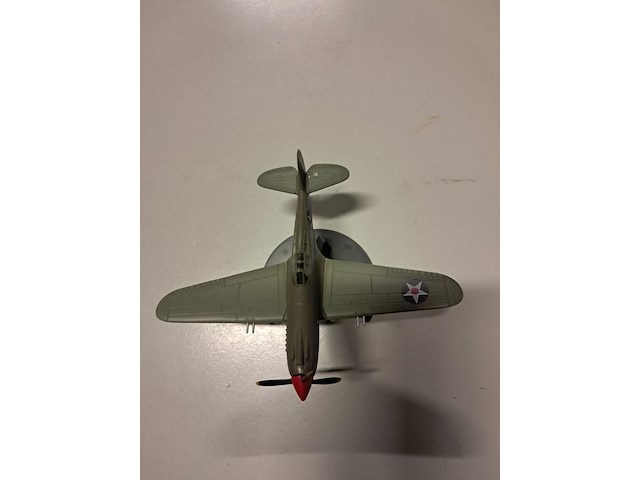 Metalen vliegtuig 2 stuks - afbeelding 9 van  10