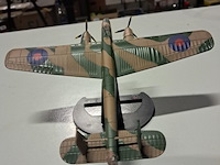 Metalen vliegtuig 2 stuks - afbeelding 7 van  10