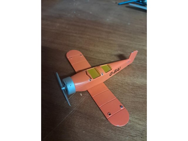 Metalen vliegtuigen 2 stuks - afbeelding 3 van  7