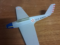 Metalen vliegtuigen 2 stuks - afbeelding 6 van  7