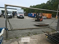 Metalen voetbaldoel - afbeelding 1 van  5