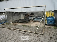 Metalen voetbaldoel - afbeelding 3 van  5