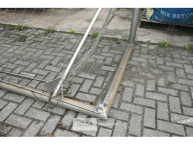 Metalen voetbaldoel - afbeelding 4 van  5