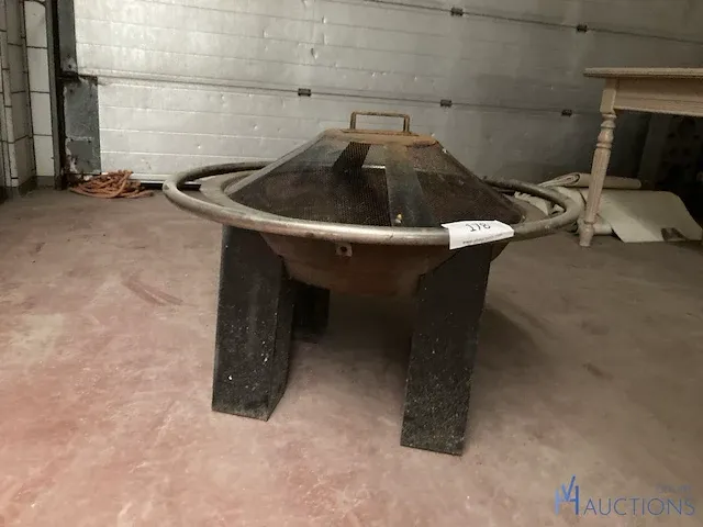 Metalen vuurschaal - afbeelding 2 van  2