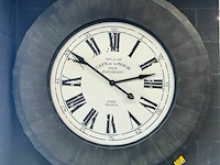 Metalen wandklok ø 70