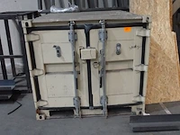 Metalen werfcontainer - afbeelding 1 van  3