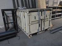Metalen werfcontainer - afbeelding 2 van  3