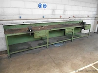 Metalen werkbank 2 bankschroeven - afbeelding 1 van  2