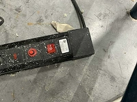 Metalen werkbank vv slijpmachine kinzo, afkortzaag metabo & bankschroef nn - afbeelding 20 van  20