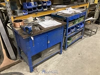 Metalen werkbank