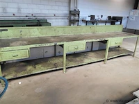 Metalen werkbank - afbeelding 1 van  2