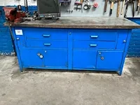 Metalen werkbank - afbeelding 1 van  5