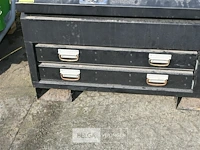 Metalen werkkist 4 lades/1 klepdeur 65x118x85 - afbeelding 6 van  6