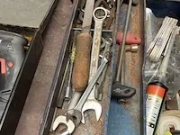 Metalen werkkoffer met inhoud - afbeelding 2 van  4