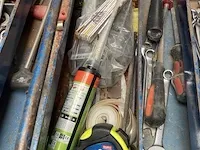 Metalen werkkoffer met inhoud - afbeelding 3 van  4