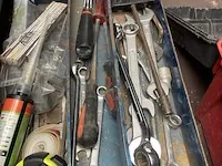 Metalen werkkoffer met inhoud - afbeelding 4 van  4