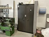 Metalen werkplaatskast met inhoud - afbeelding 8 van  8