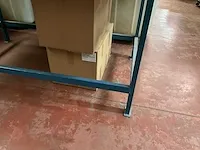 Metalen werktafel vv houten bovenblad - afbeelding 2 van  5