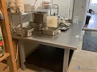 Metalen werktafel - afbeelding 2 van  4