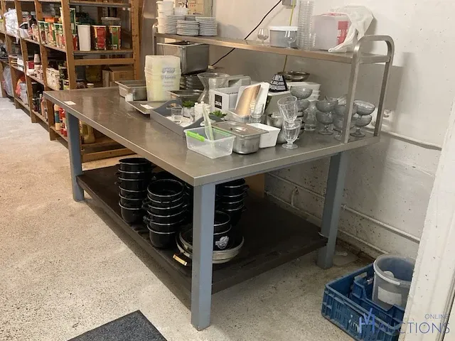 Metalen werktafel - afbeelding 3 van  4