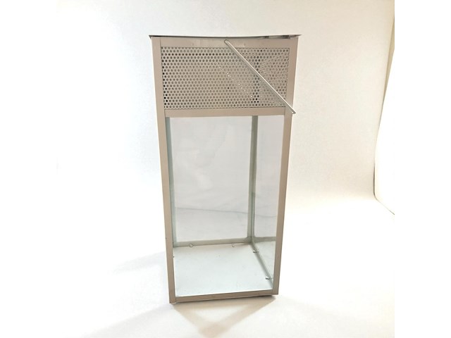 Metalen windlicht - afbeelding 1 van  2