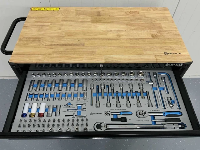 Metallo - xxxl 13 laden - gereedschapswagen - afbeelding 10 van  14