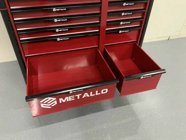 Metallo - xxxl 13 laden - gereedschapswagen - afbeelding 4 van  14