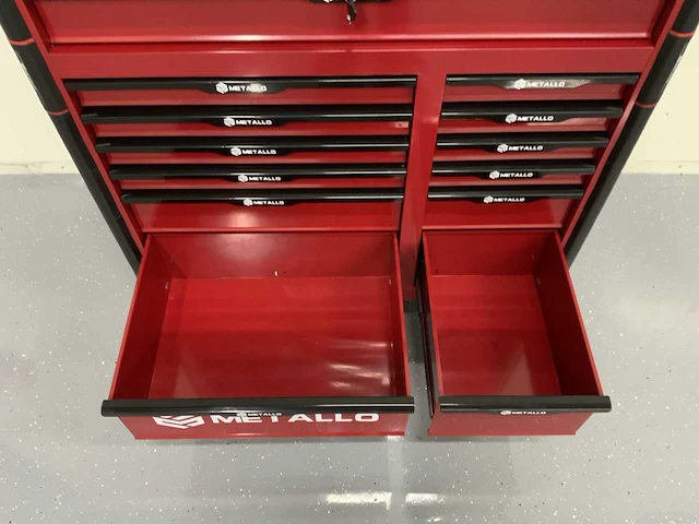 Metallo - xxxl 13 laden - gereedschapswagen - afbeelding 13 van  14