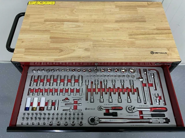Metallo - xxxl 13 laden - gereedschapswagen - afbeelding 14 van  14